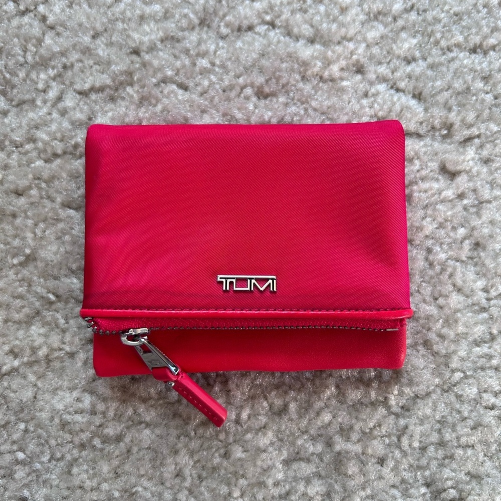 TUMI Vibrant Redish pink Women's Wallet
